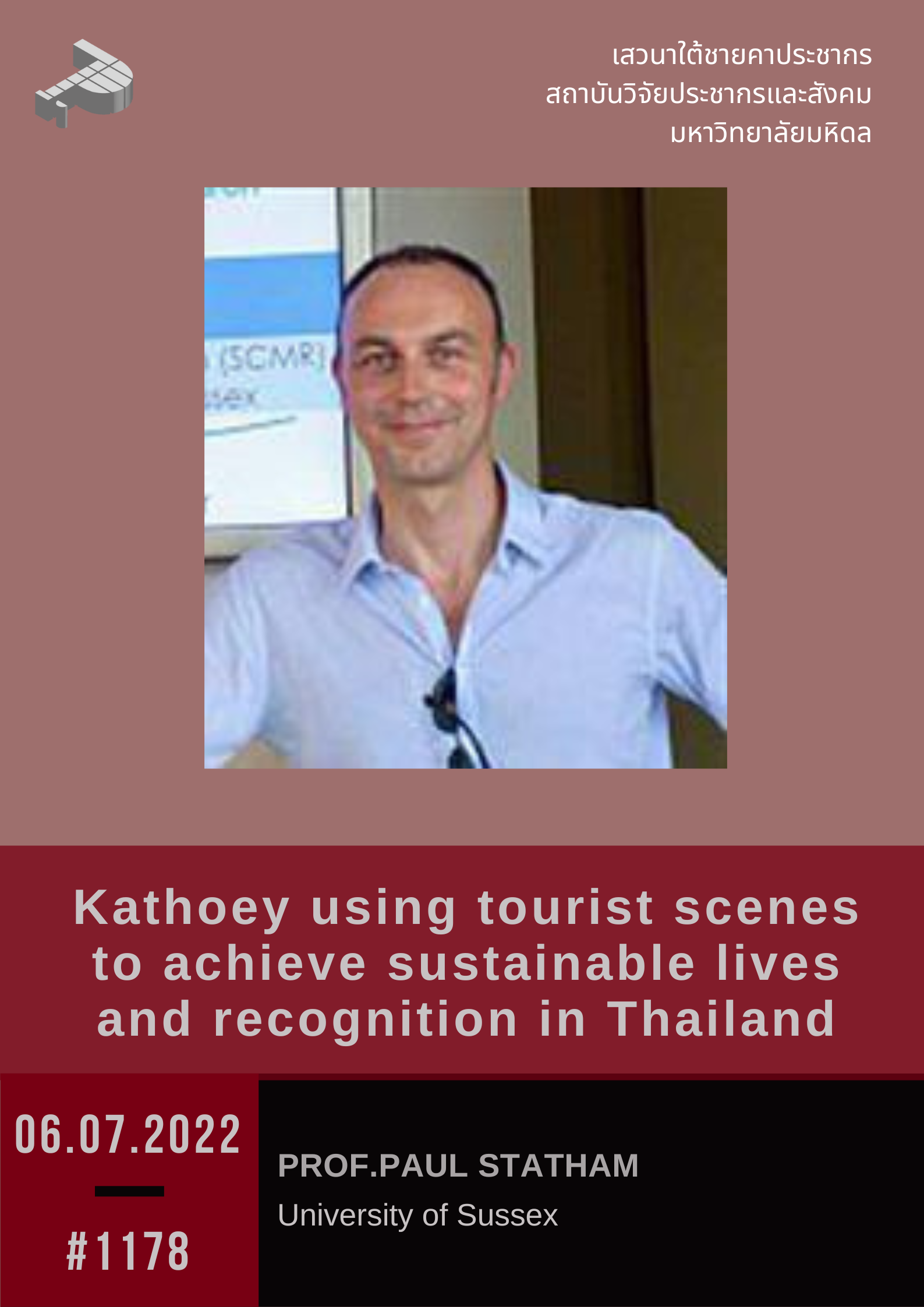 Kathoey using tourist scenes to achieve sustainable lives and recognition in Thailand